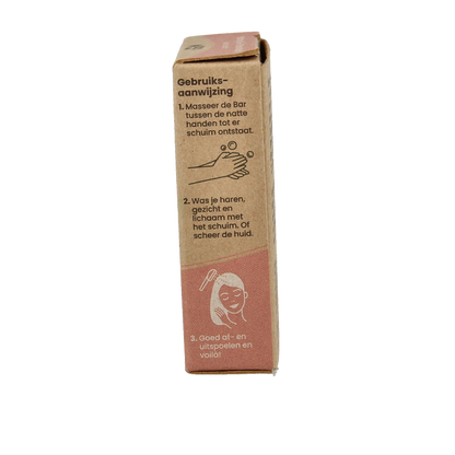 Happysoaps 3-in-1 Travel wash sweet 40 Gram