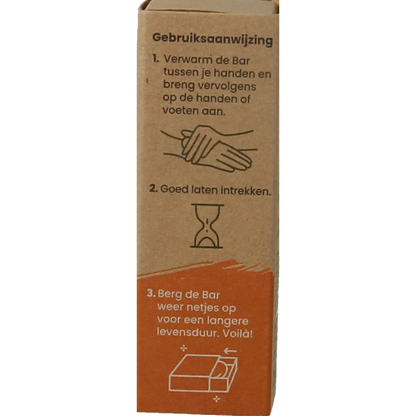 Happysoaps Hand & voetcreme bar fruitful passion 40 Gram