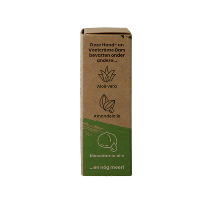 Happysoaps Hand & voetcreme bar aloe vera 40 Gram