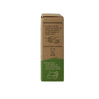 Happysoaps Hand & voetcreme bar aloe vera 40 Gram