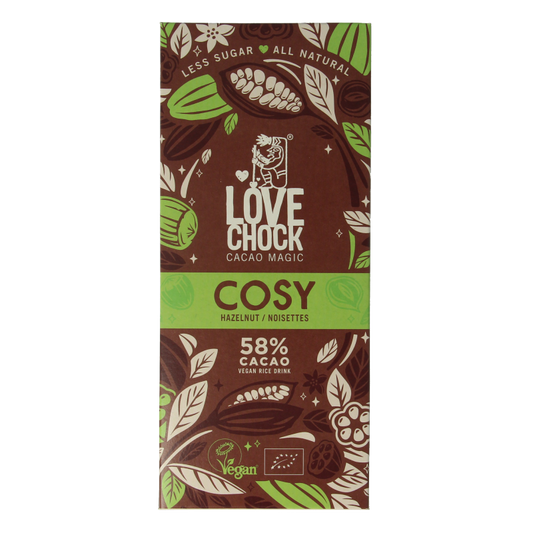 Lovechock Cosy hazelnut bio 70 Gram