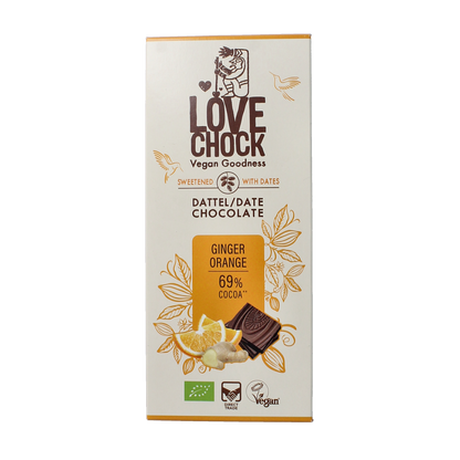 Lovechock Ginger orange bio 70.00 Gram