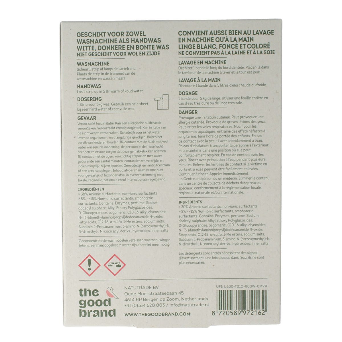 The Good Brand Wasstrips 32.00 Stuks