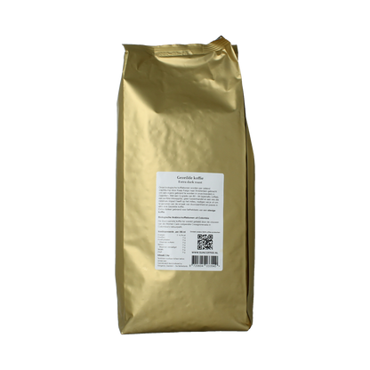 SUN Coffee Gezeilde koffiebonen extra dark roast bio 1.00 Kilogram