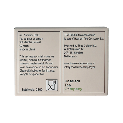 Geels Permanentfilter RVS ornament 1.00 Stuks
