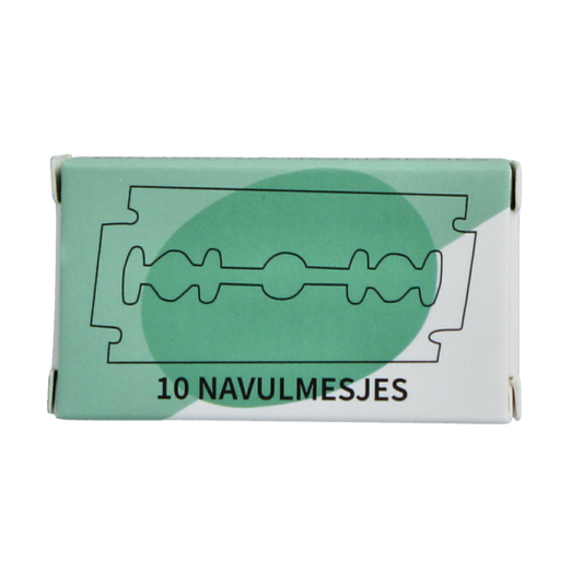 Shampoobars Safety razor mesjes navulling 10.00 Stuks