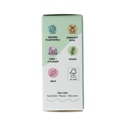 Shampoobars Shampoo bar aloe vera & komkommer 60.00 Gram