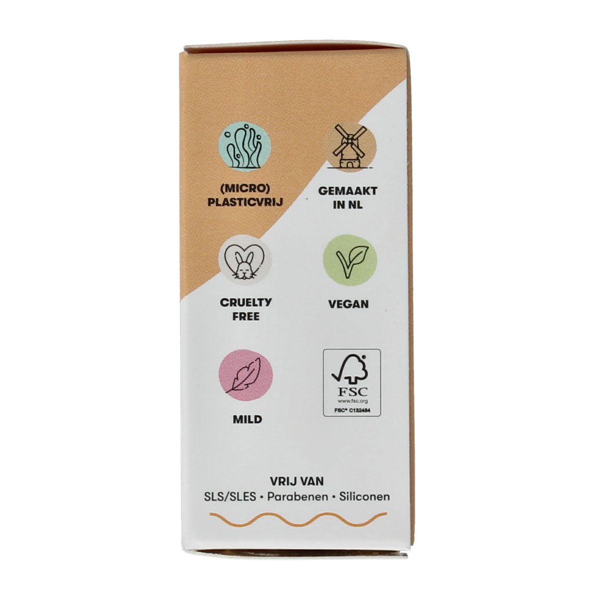 Shampoobars Body scrub bar mango & papaja 60.00 Gram
