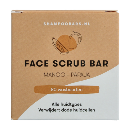 Shampoobars Face bar mango & papaja 60.00 Gram