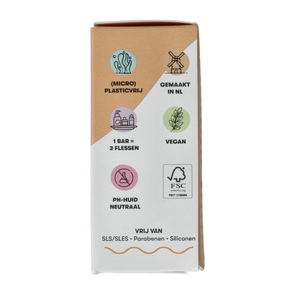 Shampoobars Face bar mango & papaja 60.00 Gram