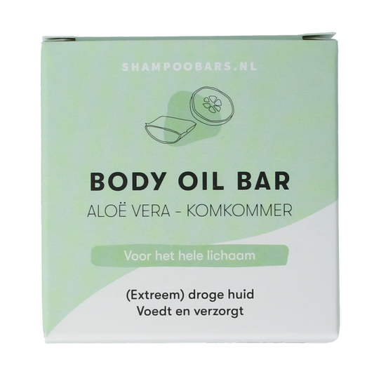 Solyd Body oil bar aloe vera & komkommer 45.00 Gram