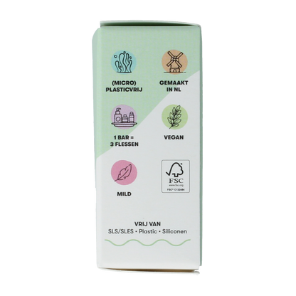 Shampoobars Body oil bar aloe vera & komkommer 45.00 Gram