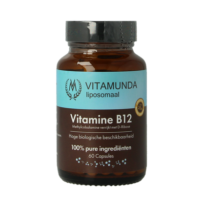 Vitamunda Liposomale vitamine B12 60 Capsules