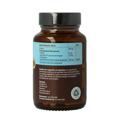 Vitamunda Liposomale vitamine B12 60 Capsules