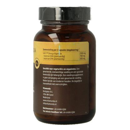 Vitamunda Omega 3 vegan 60.00 Capsules