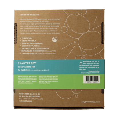 The Green Lab Co Handzeep premium starterset eucalyptus & basilicum 1 Set