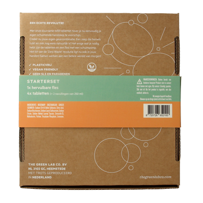 The Green Lab Co Handzeep premium starterset rozemarijn & gember 1 Set