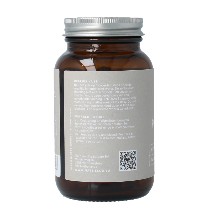 Mattisson Pompoenpitolie met vitamine E 1000mg 60 Capsules