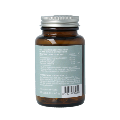 Mattisson Teunisbloem en borage met 75mg GLA 60 Capsules