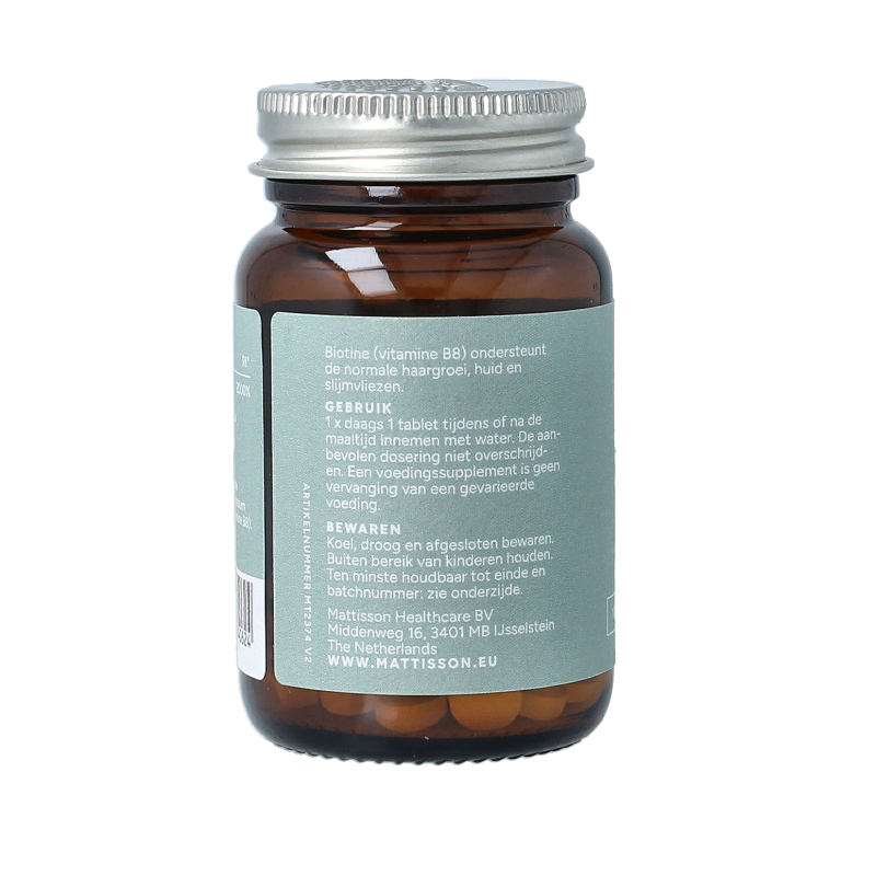 Mattisson Biotine 1000mcg 60 Tabletten