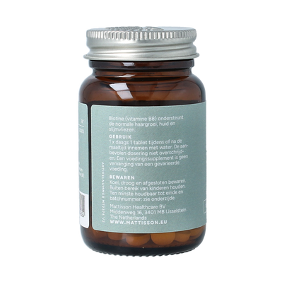 Mattisson Biotine 1000mcg 60 Tabletten