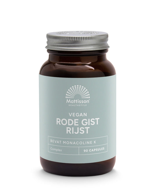 Mattisson Rode gist rijst complex 90 Vegetarische capsules