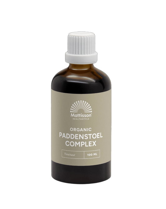 Mattisson Organic paddestoel mushroom complex tinctuur bio 100 Milliliter