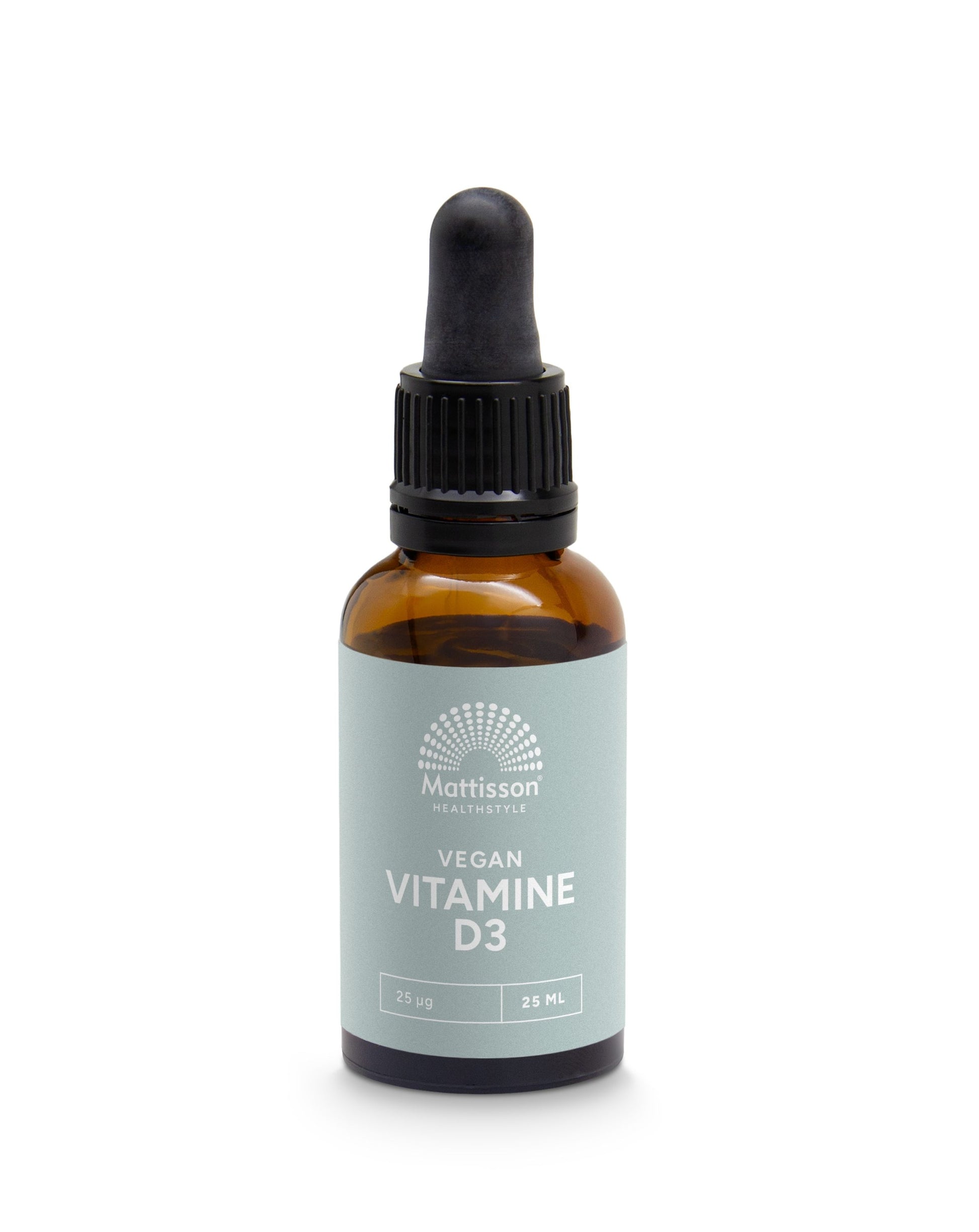 Mattisson Vitamine D3 25mcg vegan druppels 25.00 Milliliter