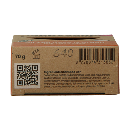 Happysoaps Shampoo bar oil you need argan 1 Stuks
