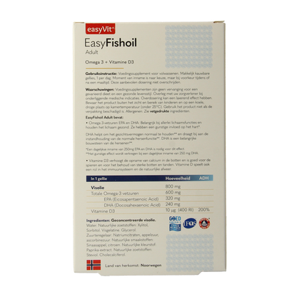 EasyVit Easyfishoil adult 30.00 Gummies