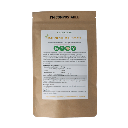 Natuurlijk.fit Magnesium ultimate 120.00 Capsules