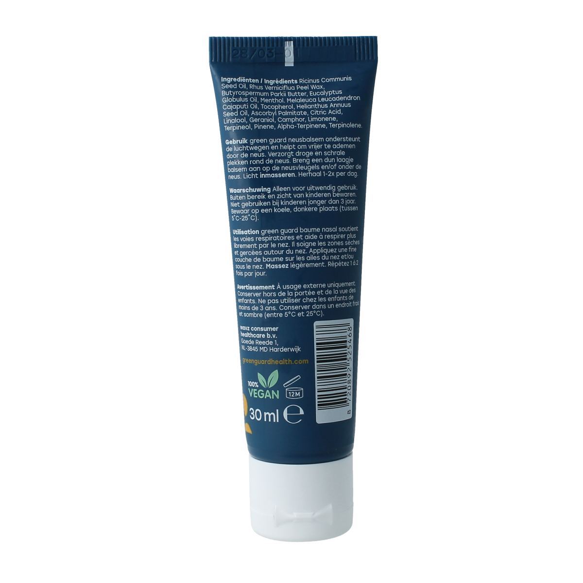 Green Guard Inhalatiebalsem neus 30.00 Milliliter
