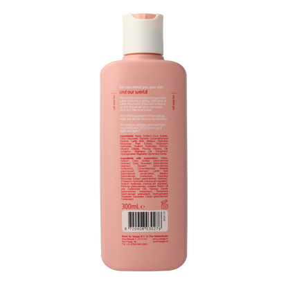 Seepje Showergel white peach and cedarwood 300 Milliliter