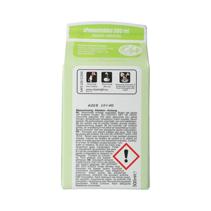 Seepje Afwasmiddel limoen refill 500.00 Milliliter