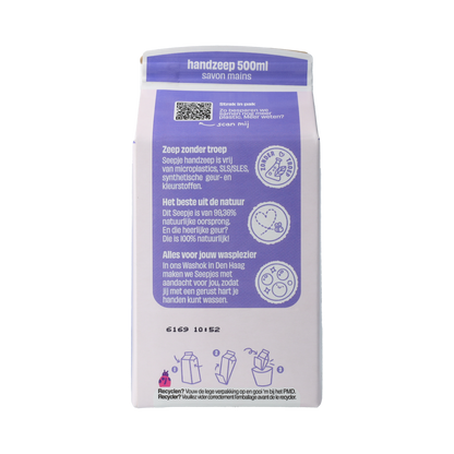 Seepje Handzeep lavendel tonka refill 500.00 Milliliter