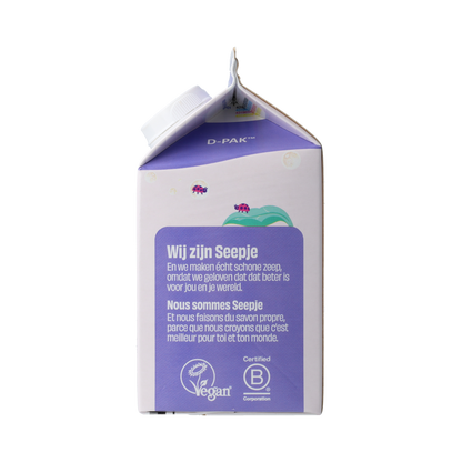 Seepje Handzeep lavendel tonka refill 500.00 Milliliter