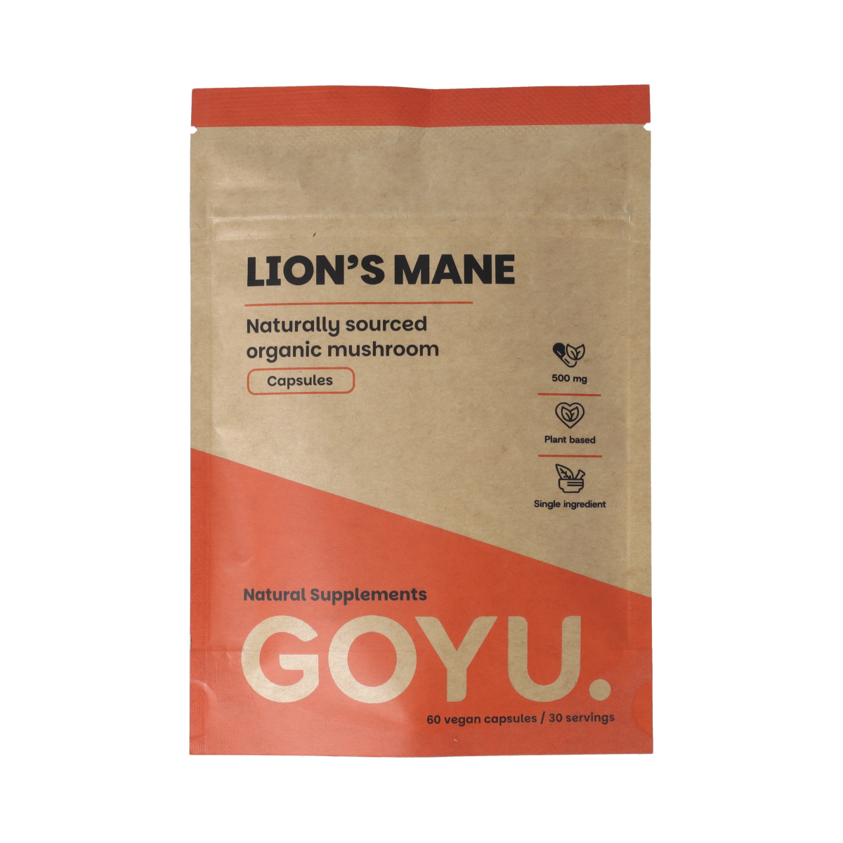Goyu Lions maine 500mg bio 60.00 Capsules