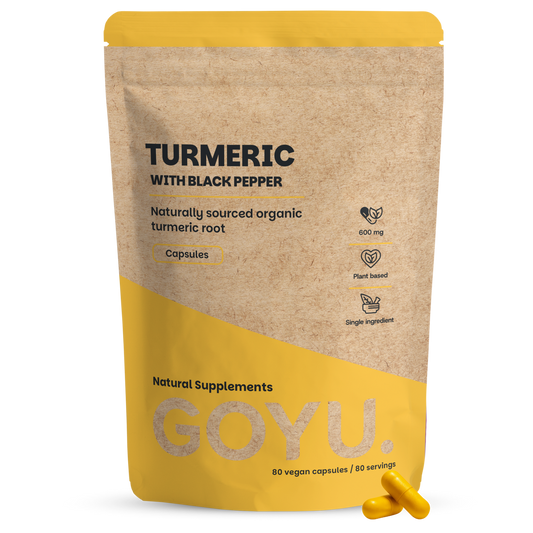 Goyu Kurkuma piperine bio 80.00 Capsules
