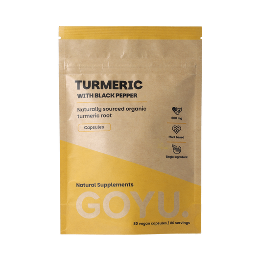 Goyu Kurkuma piperine bio 80.00 Capsules
