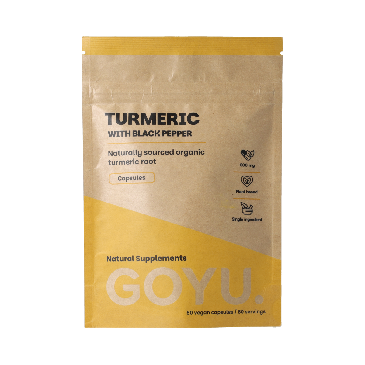 Goyu Kurkuma piperine bio 80.00 Capsules