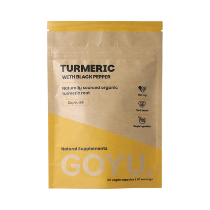 Goyu Kurkuma piperine bio 80.00 Capsules
