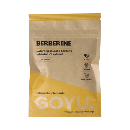 Goyu Berberine extract 400mg 60.00 Vegetarische capsules