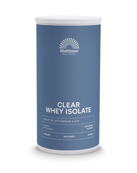Mattisson Clear whey isolate 400 Gram