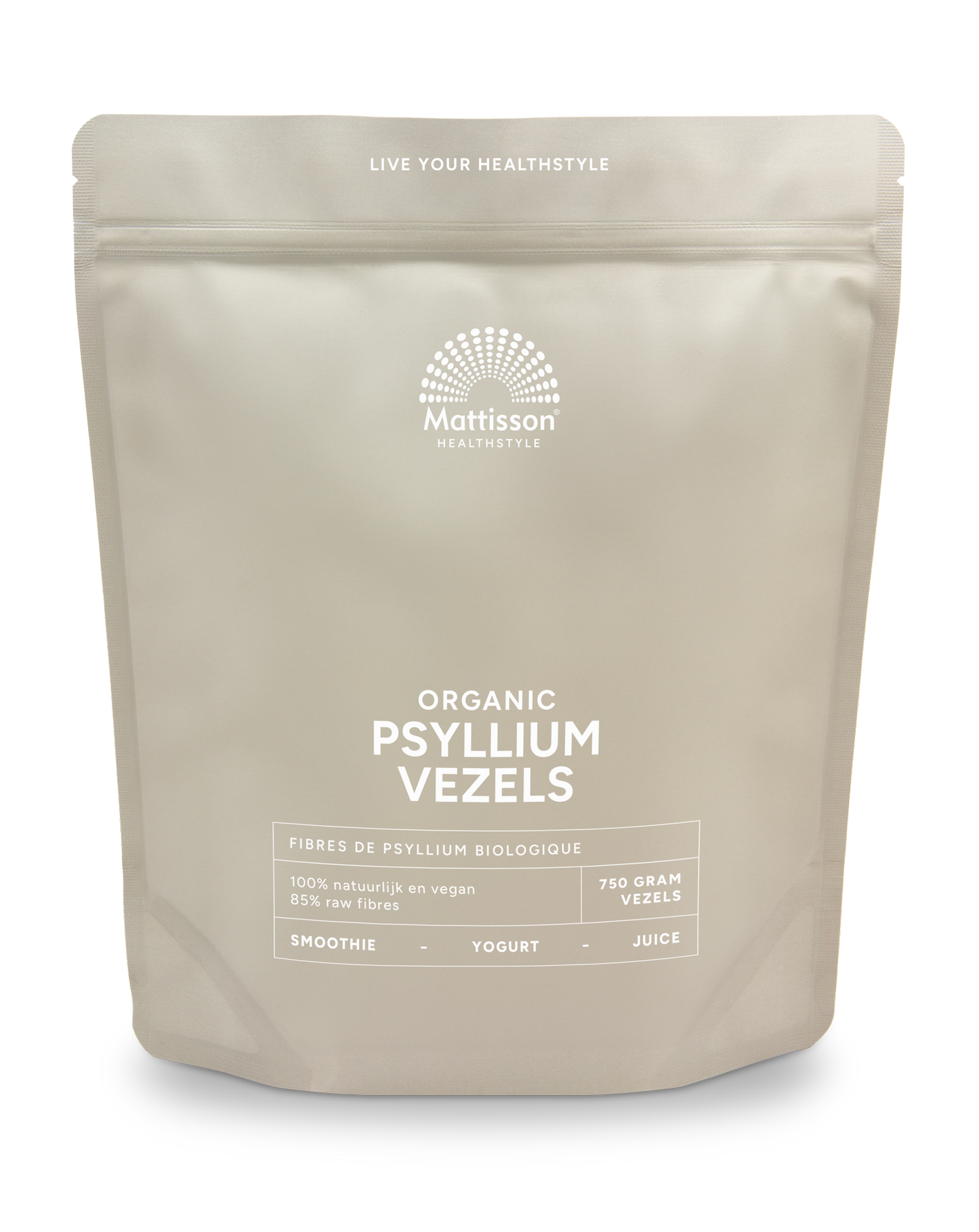 Mattisson Organic psylliumvezels bio 750.00 Gram