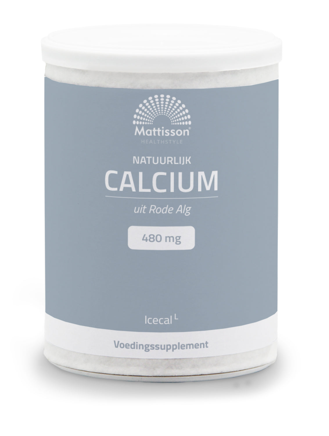 Mattisson Natuurlijk calcium icecal 480mg 60 Capsules
