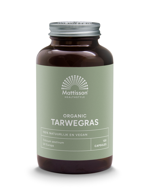 Mattisson Organic tarwegras 600mg bio 120.00 Capsules