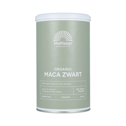 Mattisson Organic Maca Zwart 300.00 Gram