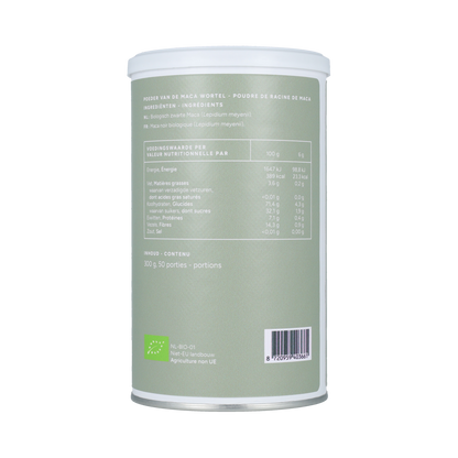 Mattisson Organic Maca Zwart 300.00 Gram