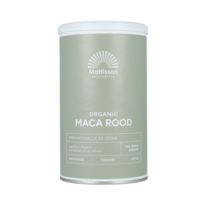 Mattisson Organic Maca Rood 300.00 Gram