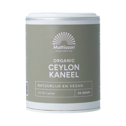 Mattisson Organic Ceylon Kaneel 35.00 Gram